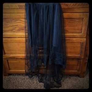 High-low skirt